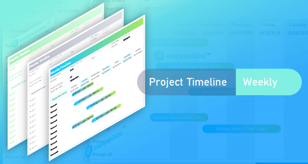 Project Timeline – Weekly